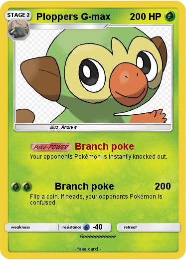 Pokemon Ploppers G-max