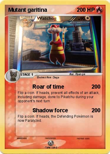 Pokemon Mutant garitina
