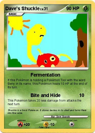 Pokemon Dave's Shuckle