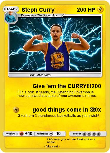 Pokemon Steph Curry