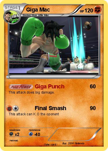 Pokemon Giga Mac