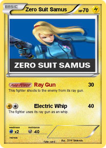 Pokemon Zero Suit Samus