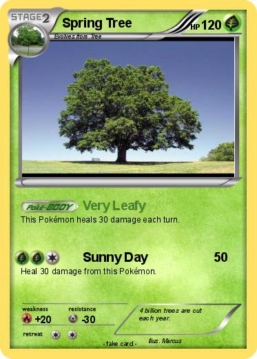 Pokemon Spring Tree