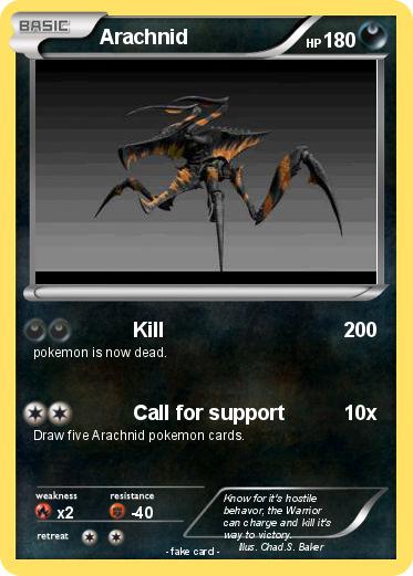 Pokemon Arachnid