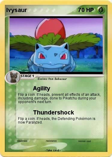 Pokemon Ivysaur Pokemon Ivysaur