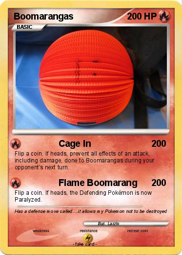 Pokemon Boomarangas