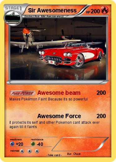 Pokemon Sir Awesomeness