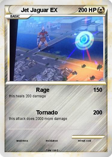 Pokemon Jet Jaguar EX