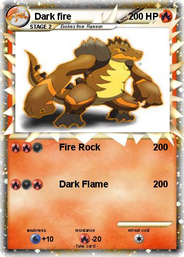 Pokemon Dark fire