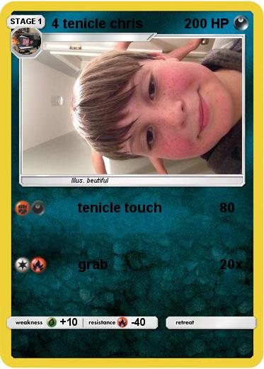 Pokemon 4 tenicle chris