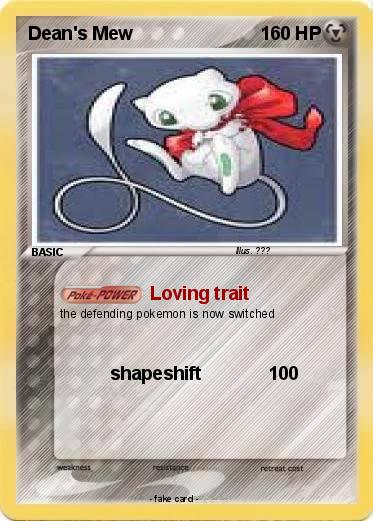 Pokemon Dean's Mew