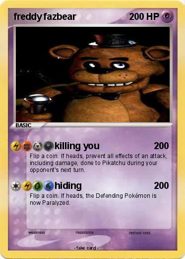 Pokemon freddy fazbear