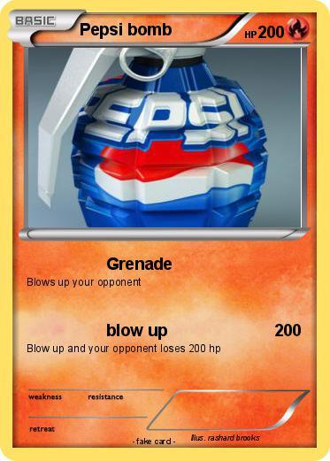 Pokemon Pepsi bomb