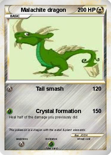 Pokemon Malachite dragon