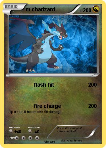 Pokemon m charizard