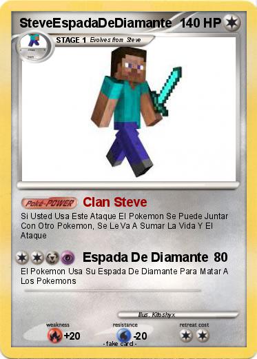 Pokemon SteveEspadaDeDiamante