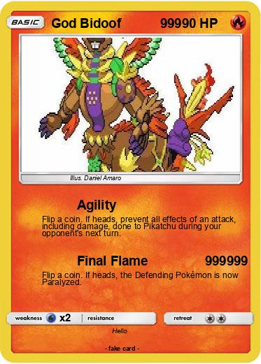 Pokemon God Bidoof           999