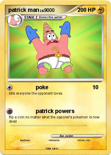 Pokemon patrick man