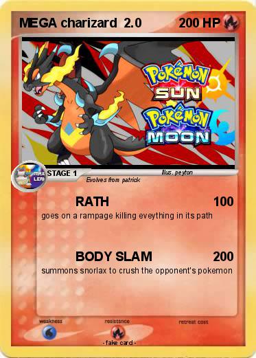 Pokemon MEGA charizard  2.0