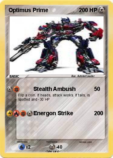 Pokemon Optimus Prime