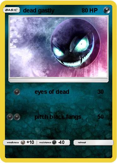 Pokemon dead gastly