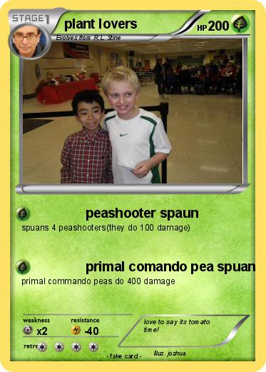 Pokemon plant lovers