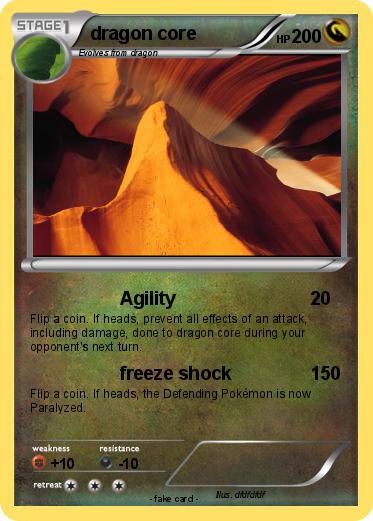 Pokemon dragon core