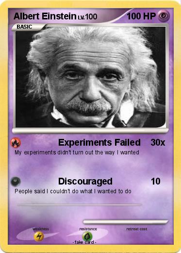 Pokemon Albert Einstein