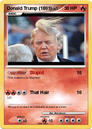 Pokemon Donald Trump (1801)