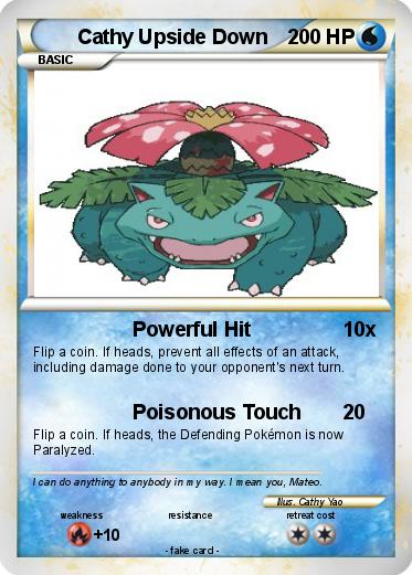 Pokemon Cathy Upside Down Pokemon Cathy Upside Down