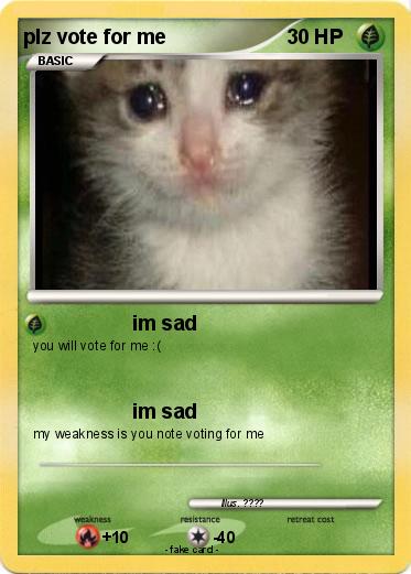 Pokemon plz vote for me