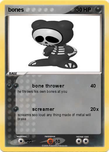 Pokemon bones