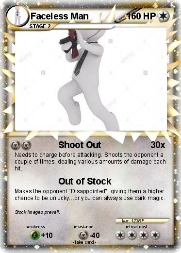 Pokemon Faceless Man