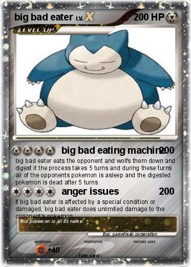 Pokemon big bad eater