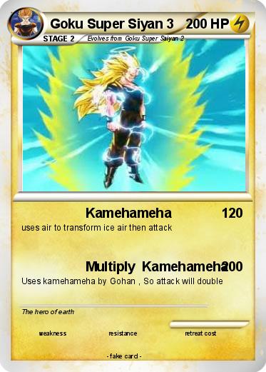 Pokemon Goku Super Siyan 3