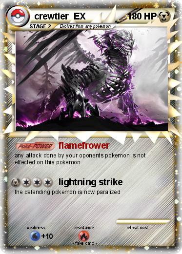 Pokemon crewtier  EX
