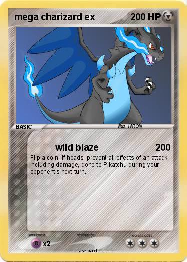 Pokemon mega charizard ex