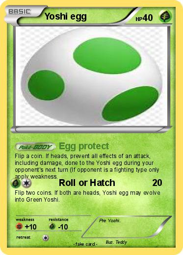 Pokemon Yoshi egg