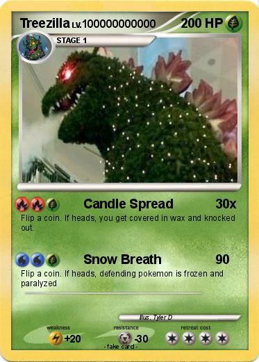 Pokemon Treezilla