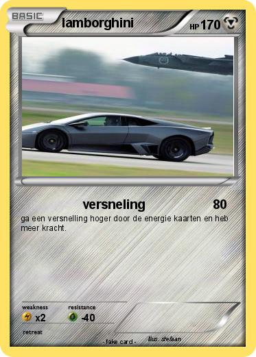 Pokemon lamborghini