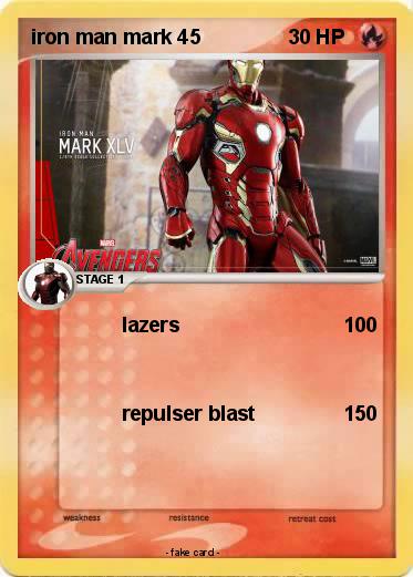 Pokemon iron man mark 45