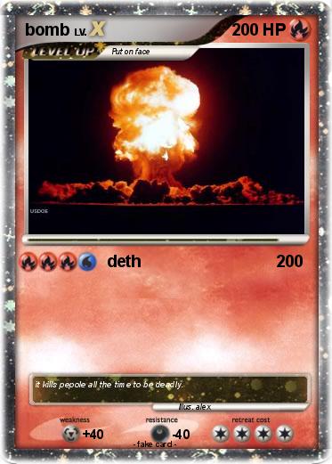 Pokemon bomb