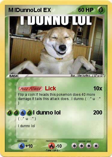 Pokemon M IDunnoLol EX