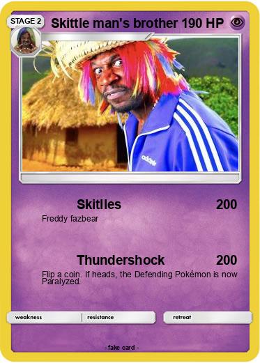 Pokemon Skittle man's brother
