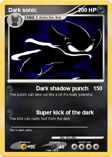 Pokemon Dark sonic