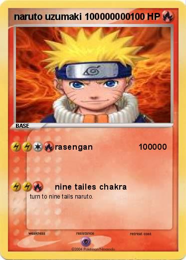 Pokemon naruto uzumaki 100000000