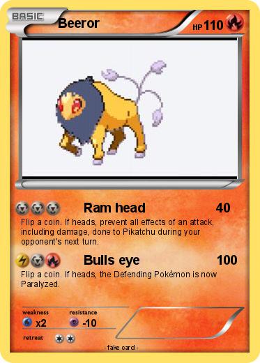 Pokemon Beeror