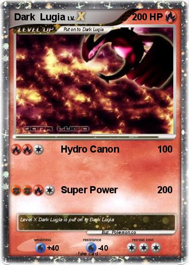 Pokemon Dark  Lugia