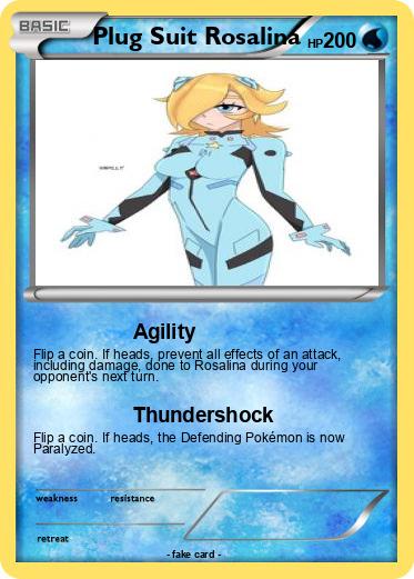 Pokemon Plug Suit Rosalina
