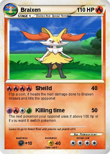 Pokemon Braixen